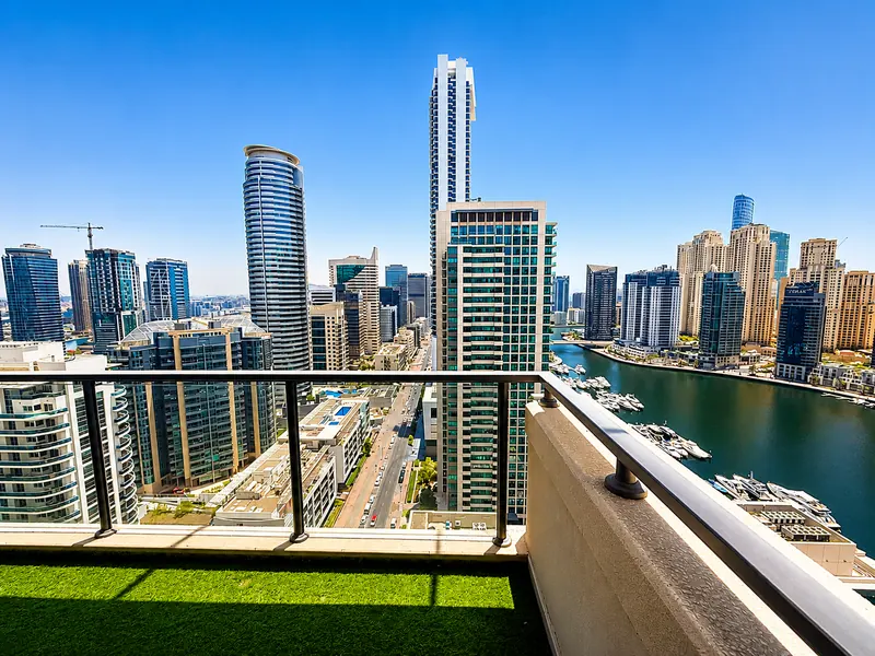2-bedroom furnished apartment with marina view, Al Majara 1