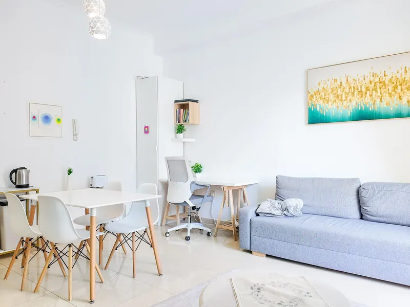Studio converted to one bedroom, DEC Tower 2