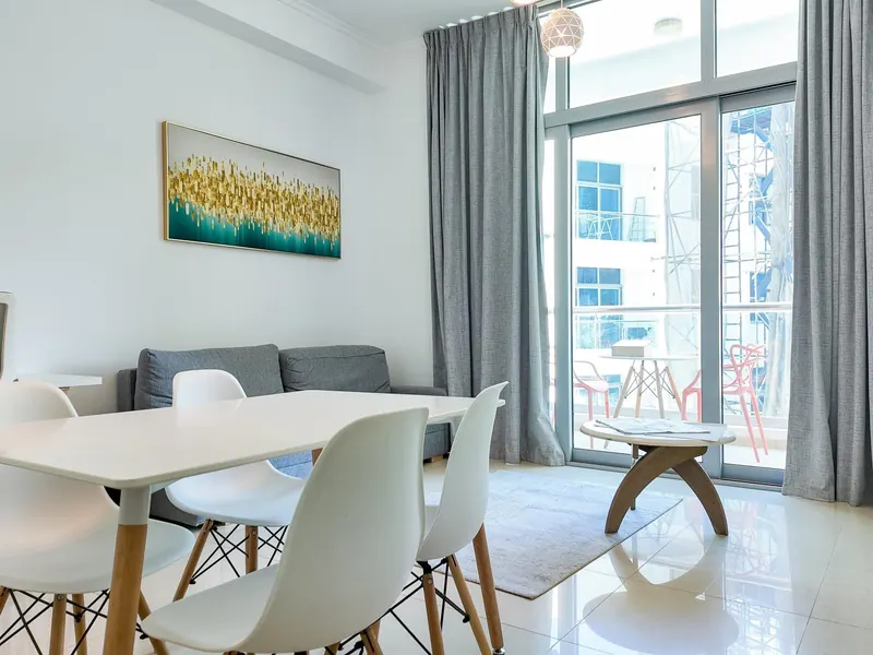 Studio converted to one bedroom, DEC Tower 2