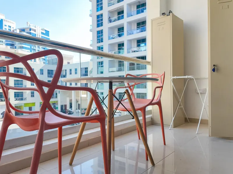 Studio converted to one bedroom, DEC Tower 2